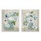 Stupell Industries Magnolia & Hydrangea Bouquets 2pc Wall Plaque Set By Nan
